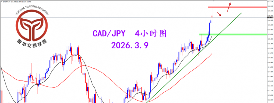 2026.3.9 图文交易计划：加日突破压制 多头重回主导